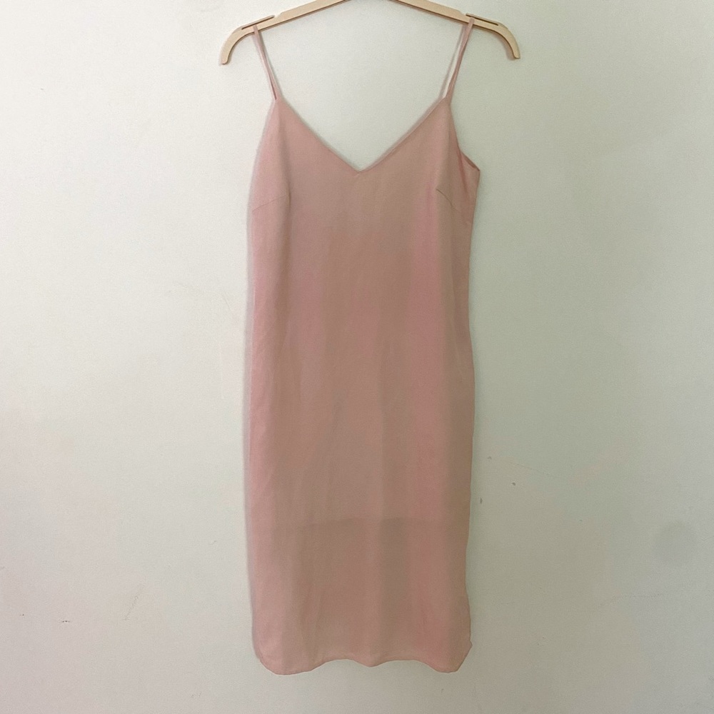Pink Slip Dress